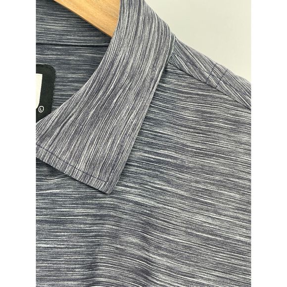 Footjoy Polo Shirt Golf‎ Men Size Large Blue Gray Short Sleeve Furnace Brook - Picture 4 of 10
